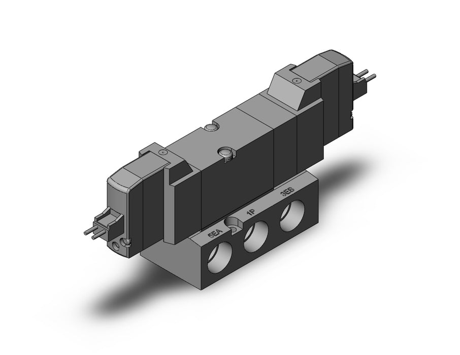 VF3440-5LZ1-03N Pilot Operated 5 Port Solenoid Valve