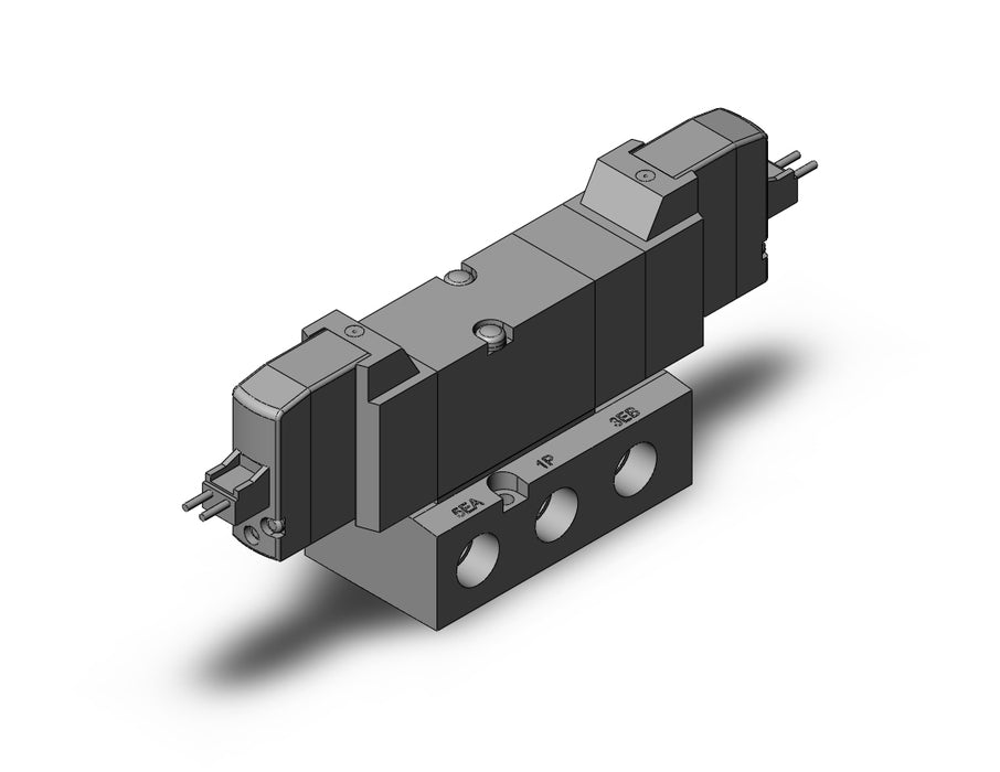 VF3540-5LZ1-02N Pilot Operated 5 Port Solenoid Valve