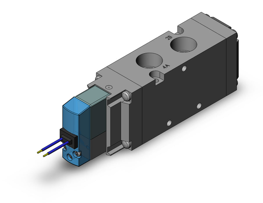VF5120-3G1-03T Pilot Operated 5 Port Solenoid Valve