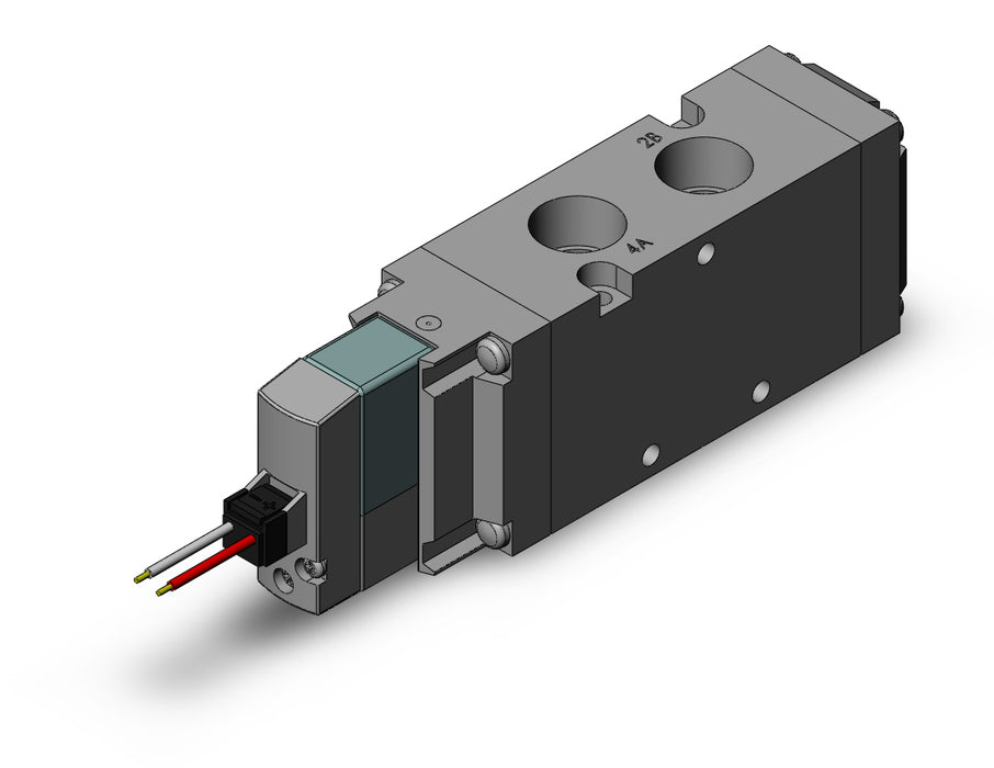 VF5120-3LZ1-03T Pilot Operated 5 Port Solenoid Valve