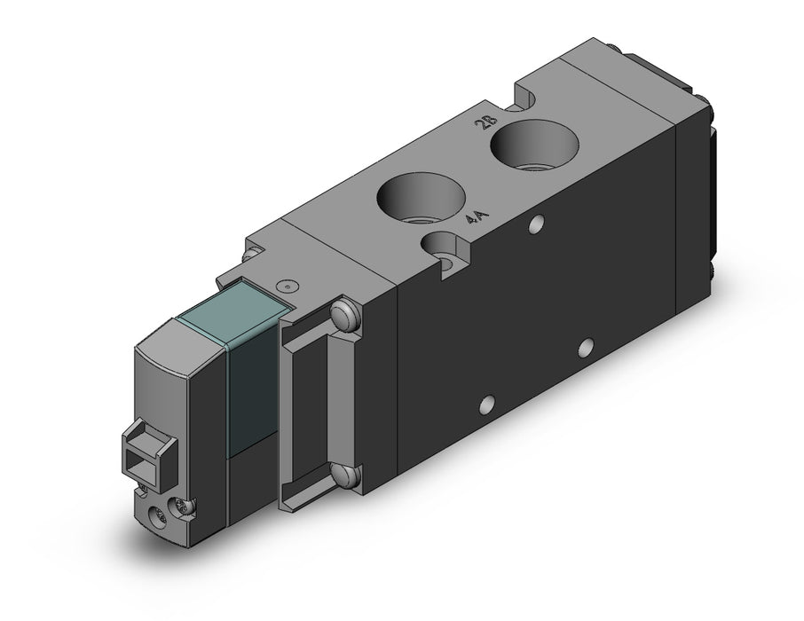 VF5120-5LOZ1-03T Pilot Operated 5 Port Solenoid Valve