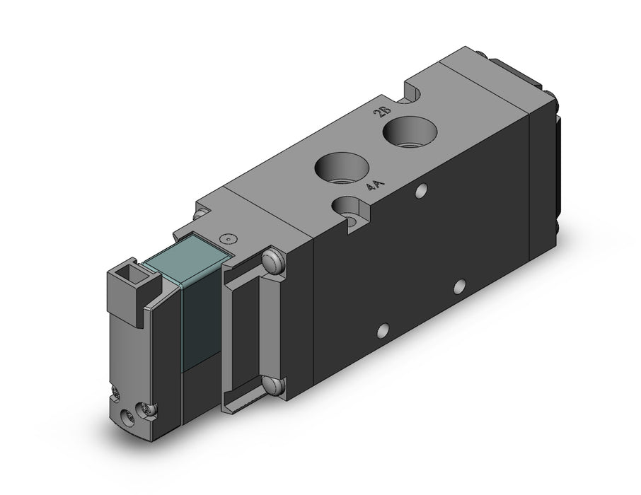 VF5120-BMO1-02N Pilot Operated 5 Port Solenoid Valve