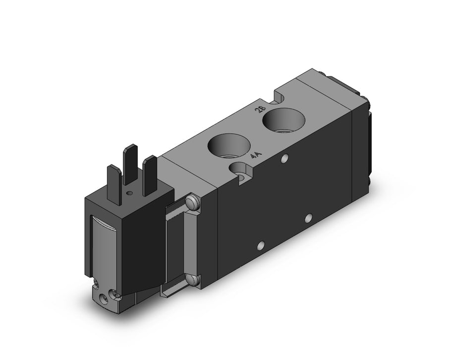 VF5120K-5DO1-03F Pilot Operated 5 Port Solenoid Valve