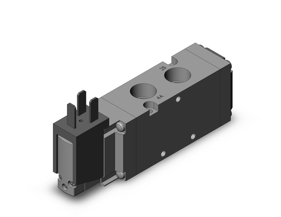 VF5123-5YO1-03F Pilot Operated 5 Port Solenoid Valve
