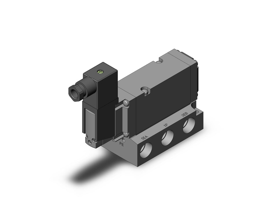 VF5144-3DZ1-03T Pilot Operated 5 Port Solenoid Valve