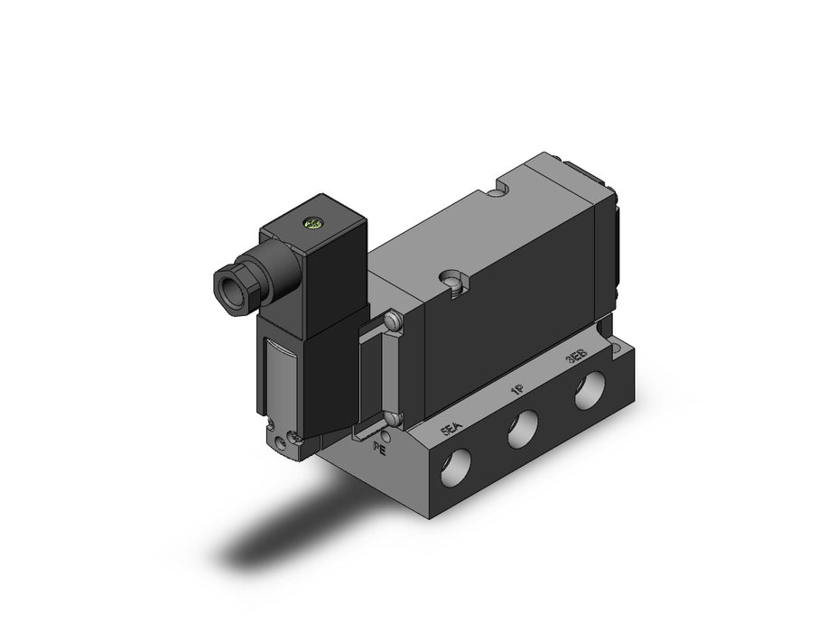 VF5144-3DZE1-02T Pilot Operated 5 Port Solenoid Valve