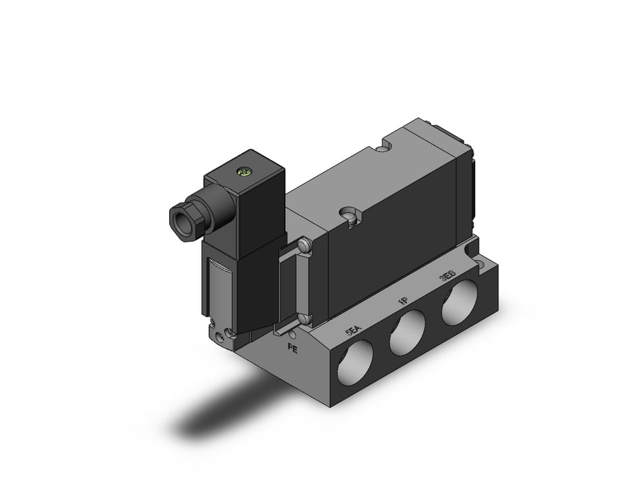 VF5144-5DZ1-04T Pilot Operated 5 Port Solenoid Valve