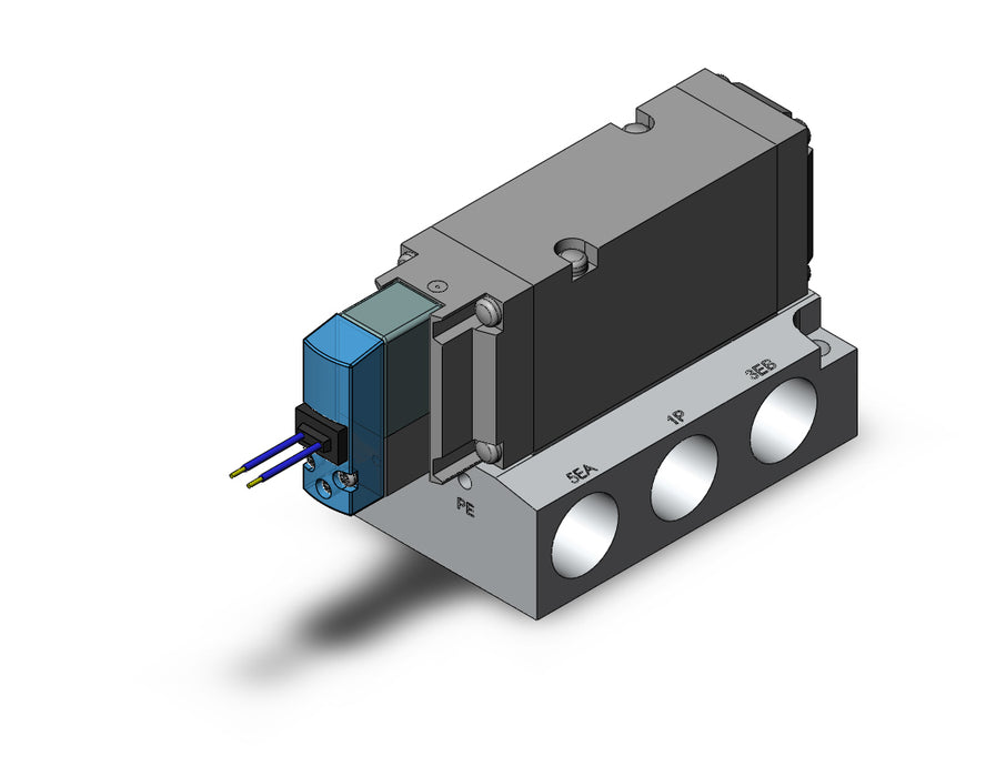 VF5144-5G1-04 Pilot Operated 5 Port Solenoid Valve