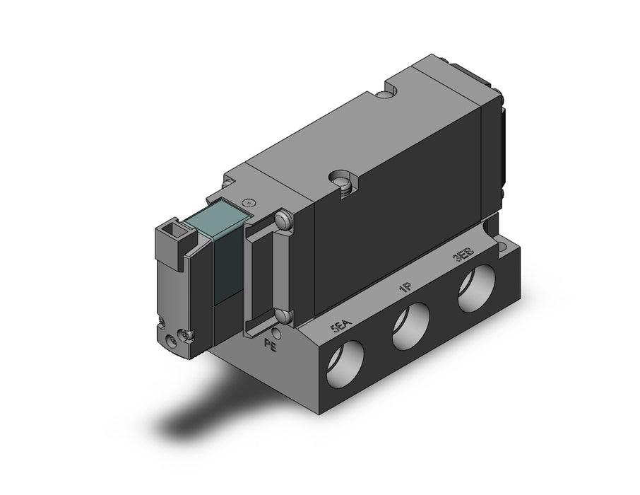 VF5144-5MOZ1-03N Pilot Operated 5 Port Solenoid Valve