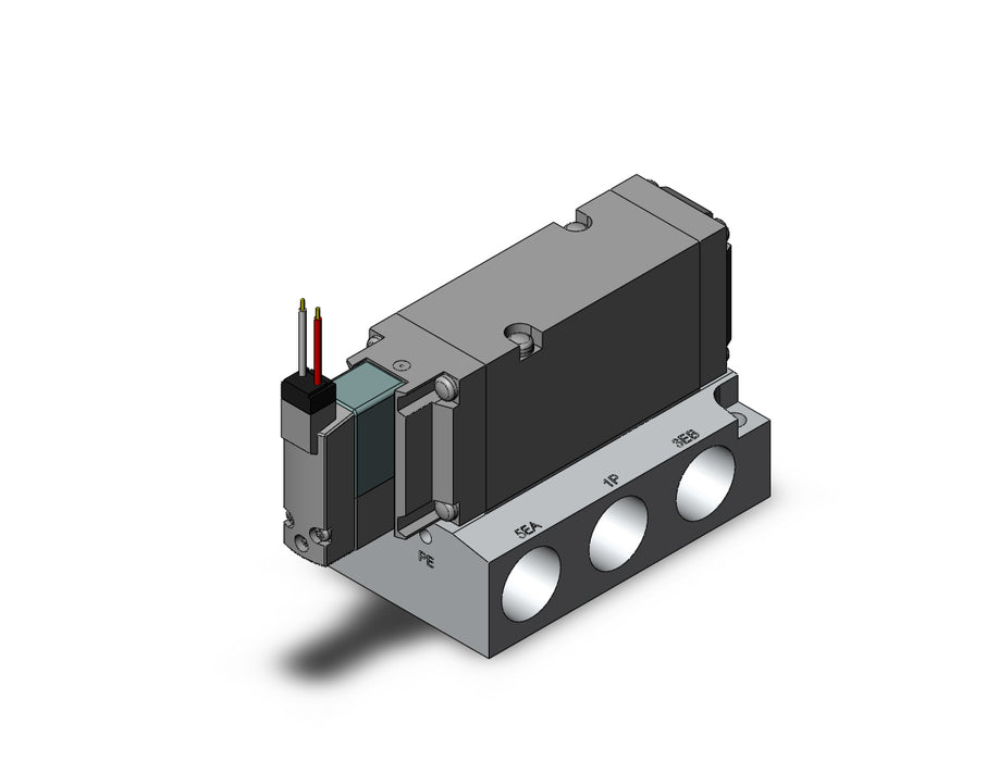 VF5144-5MZ1-04 Pilot Operated 5 Port Solenoid Valve