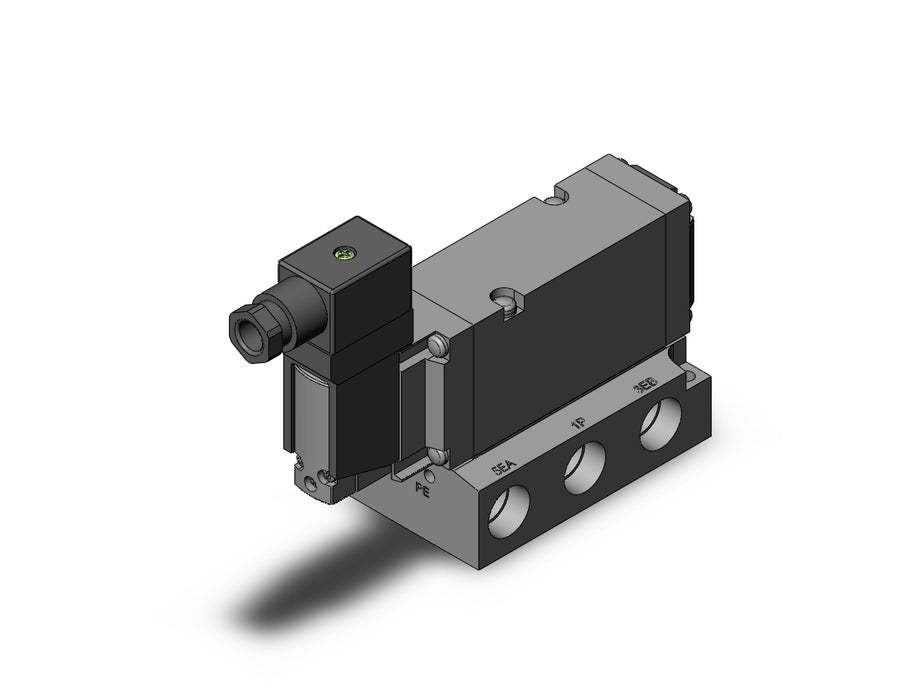 VF5144-5TZ1-03 Pilot Operated 5 Port Solenoid Valve