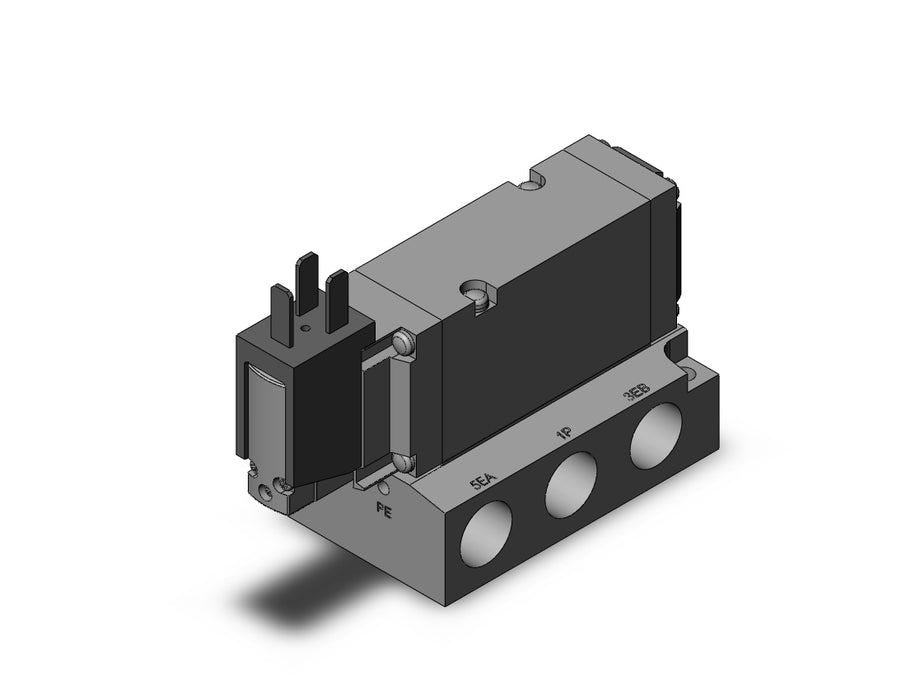 VF5144-5YO1-04F Pilot Operated 5 Port Solenoid Valve