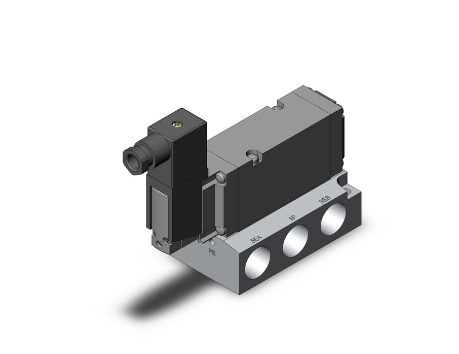 VF5144K-5DZ1-04 Pilot Operated 5 Port Solenoid Valve
