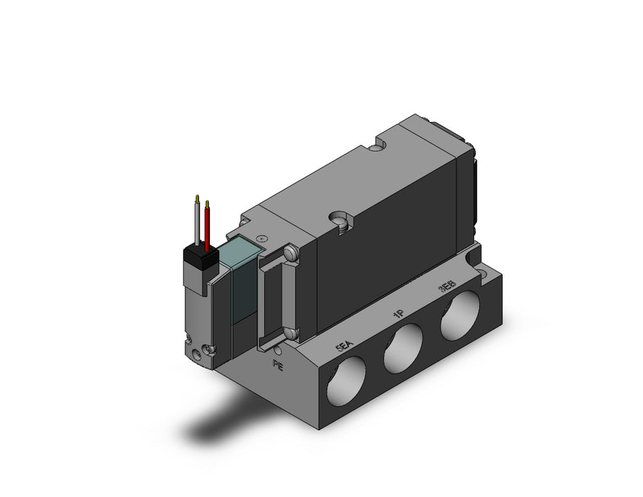 VF5144K-5MZ1-04N Pilot Operated 5 Port Solenoid Valve
