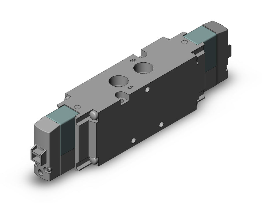 VF5220-5LN1-02T Pilot Operated 5 Port Solenoid Valve