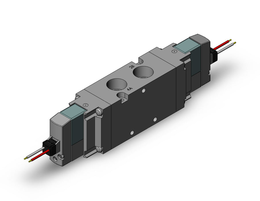 VF5220-5LZ1-03N Pilot Operated 5 Port Solenoid Valve