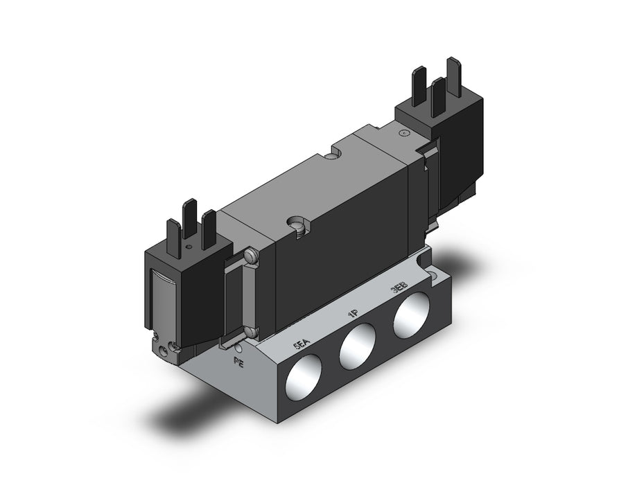 VF5244-5DO1-04 Pilot Operated 5 Port Solenoid Valve