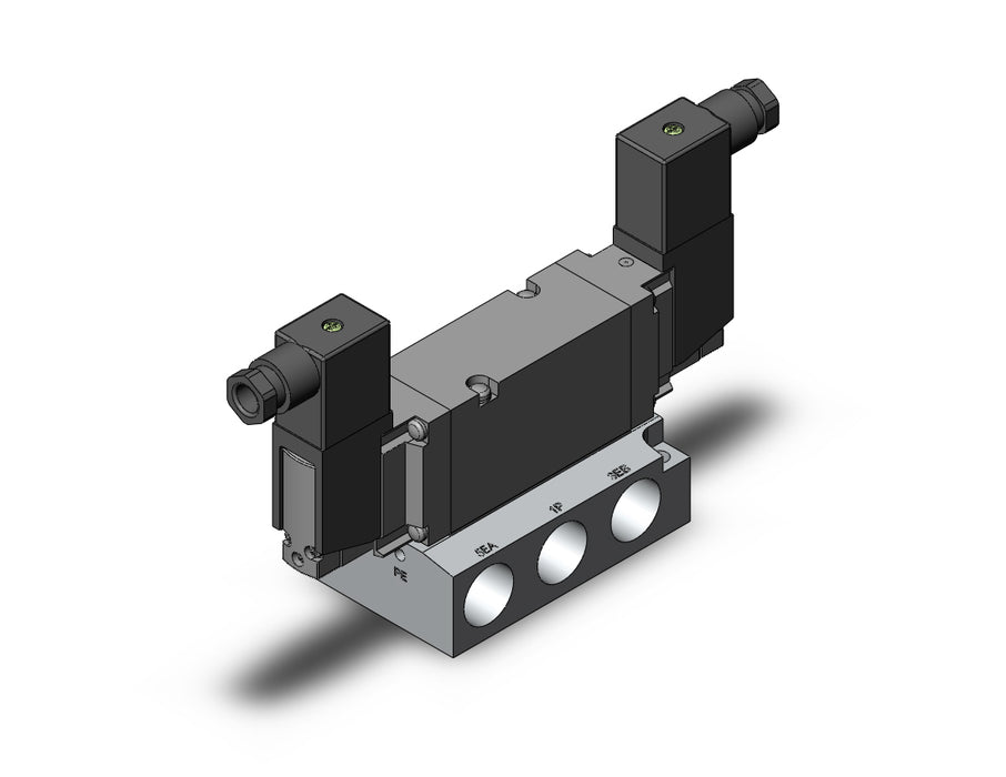 VF5244-5DZ1-04 Pilot Operated 5 Port Solenoid Valve