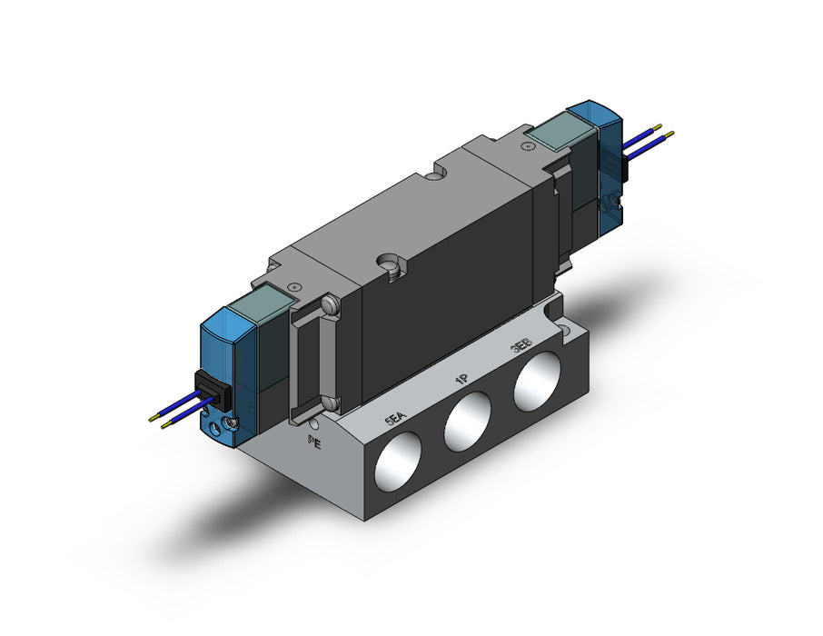 VF5244-5G1-04 Pilot Operated 5 Port Solenoid Valve