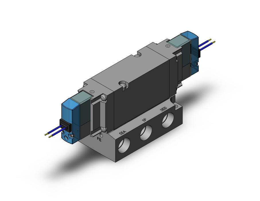 VF5244-5GS1-03 Pilot Operated 5 Port Solenoid Valve