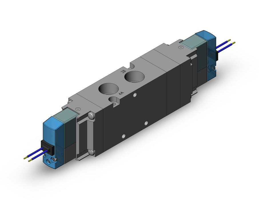 VF5320-3G1-03 Pilot Operated 5 Port Solenoid Valve