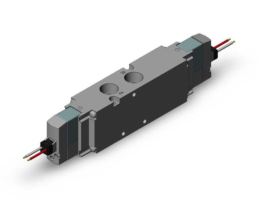 VF5320-5L1-03N Pilot Operated 5 Port Solenoid Valve