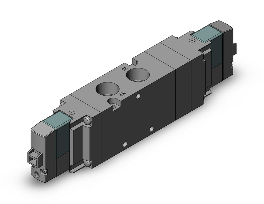 VF5320-5LO1-03 Pilot Operated 5 Port Solenoid Valve