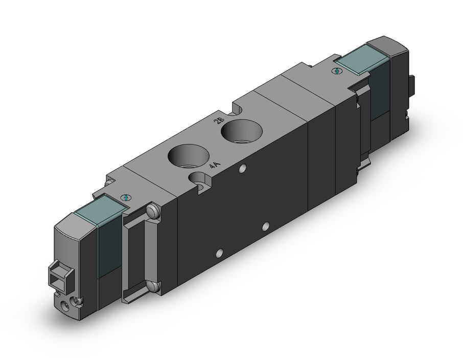 VF5323-5LND1-03N Pilot Operated 5 Port Solenoid Valve