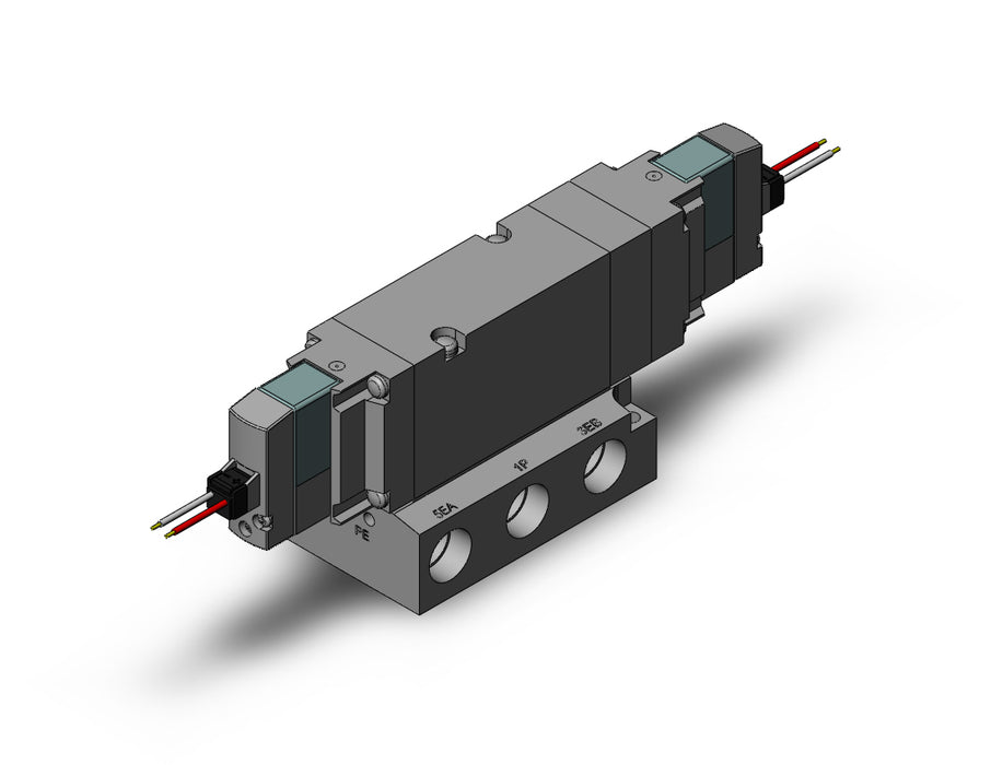 VF5344-3LZ1-03 Pilot Operated 5 Port Solenoid Valve