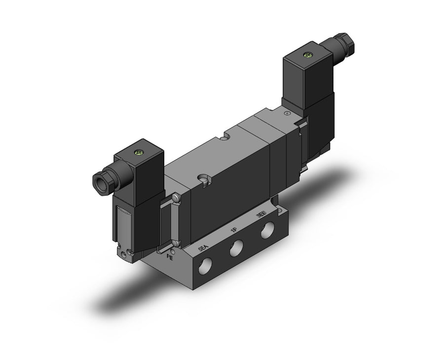 VF5344-5DZ1-02 Pilot Operated 5 Port Solenoid Valve