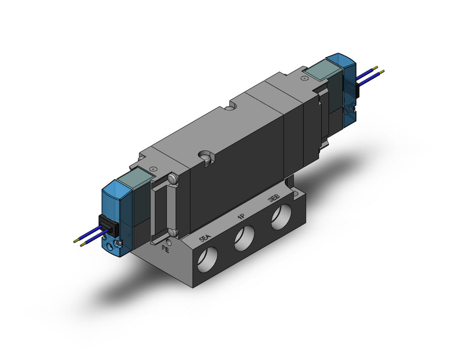 VF5344-5HS1-03 Pilot Operated 5 Port Solenoid Valve