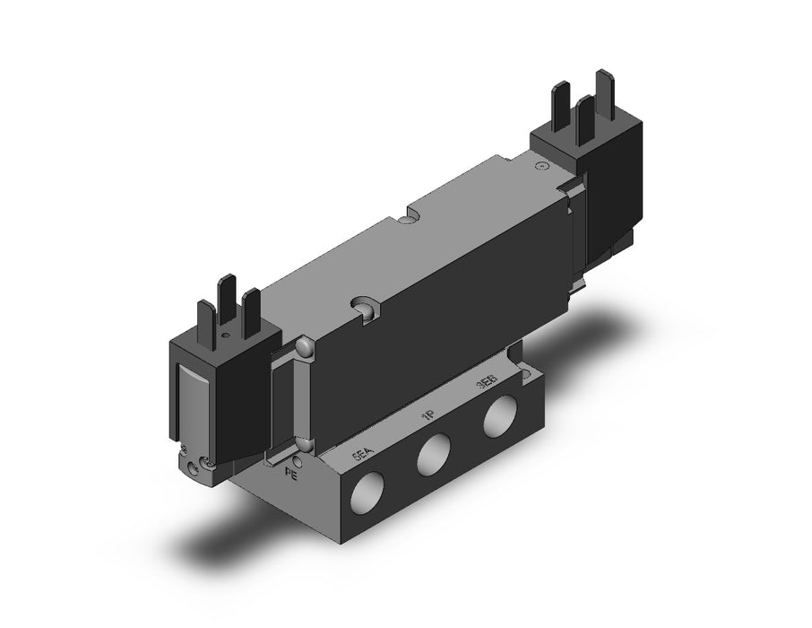 VF5344-5YO1-03F Pilot Operated 5 Port Solenoid Valve