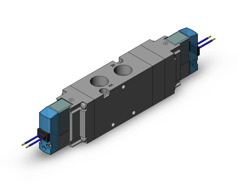 VF5420-5G1-03 Pilot Operated 5 Port Solenoid Valve