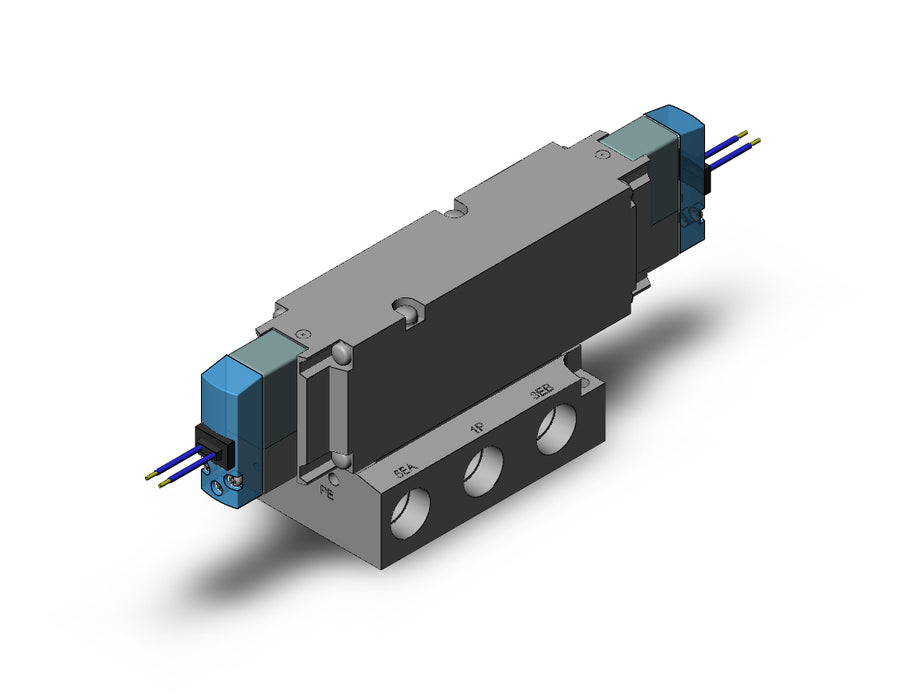VF5444-5GS1-03 Pilot Operated 5 Port Solenoid Valve