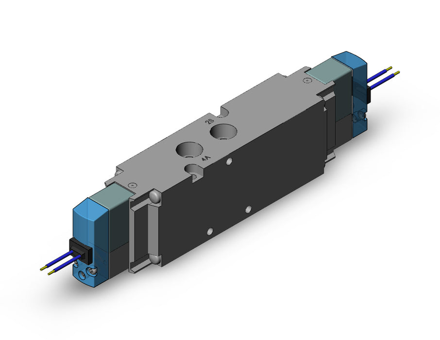 VF5520-3G1-02T Pilot Operated 5 Port Solenoid Valve