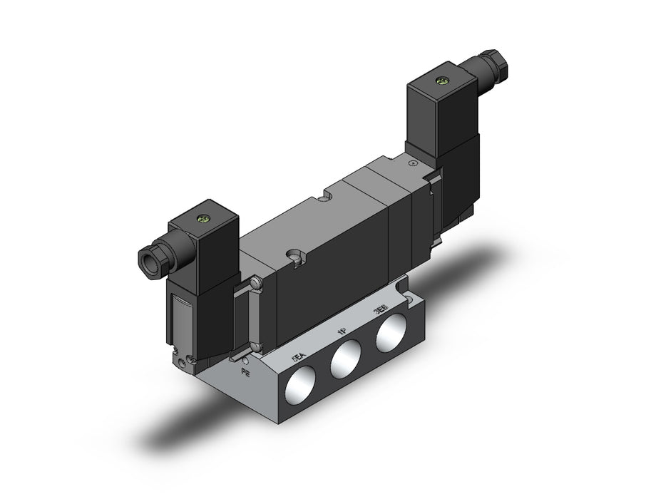 VF5544-5DZ1-04 Pilot Operated 5 Port Solenoid Valve