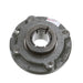 Mounted Cast Iron Flange Cartridge Ball Bearing 52100 Bearing Steel, Black Oxided Inner Concentric Lock