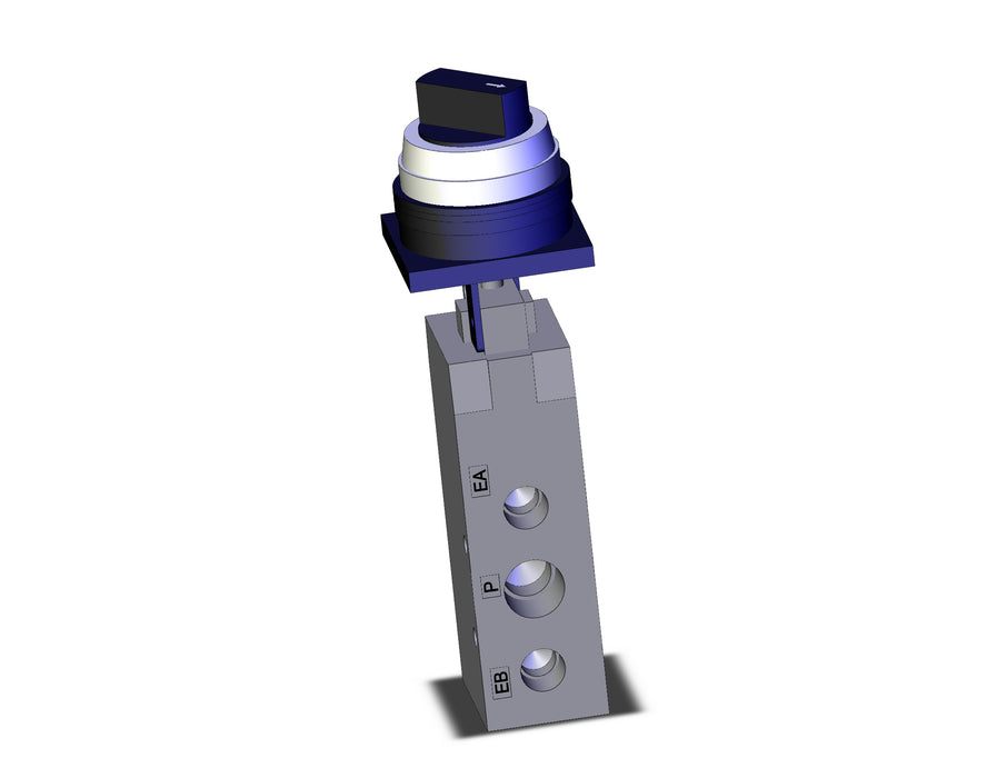 VFM350-02-34B 5 PORT MECHANICAL VALVE - RUBBER SEAL