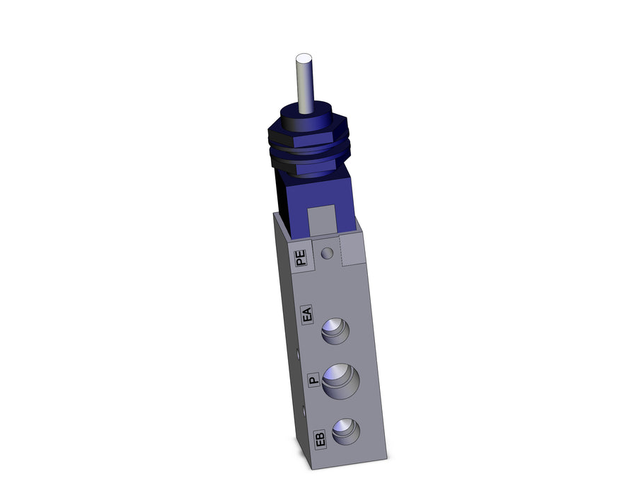 VFM351-02-08 5 Port Mechanical Valve - Rubber Seal