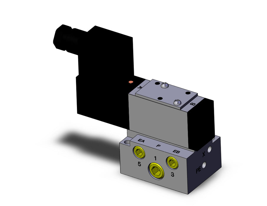 VFR2110-3T-B02T Valve, 5 Port Solenoid
