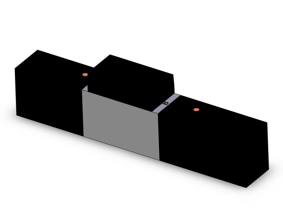 VFR2200-2FZ VALVE DBL PLUG-IN BASE MOUNT