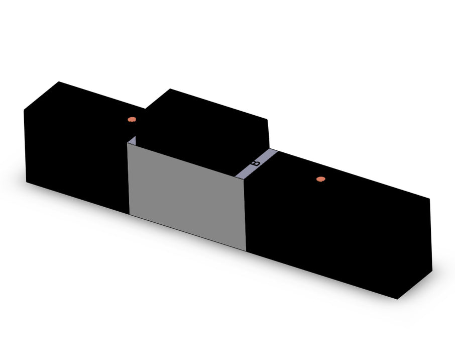VFR2300-2FZ VALVE DBL PLUG-IN BASE MOUNT