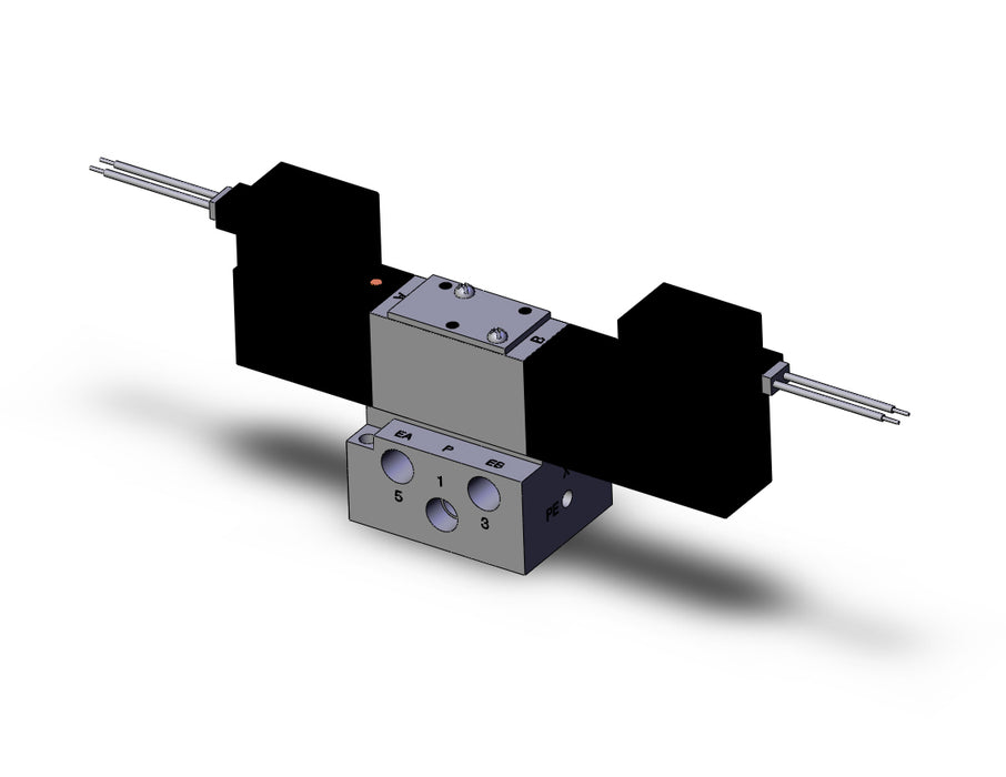 VFR2410-3M-01N VALVE DBL NON PLUG-IN BASE MT