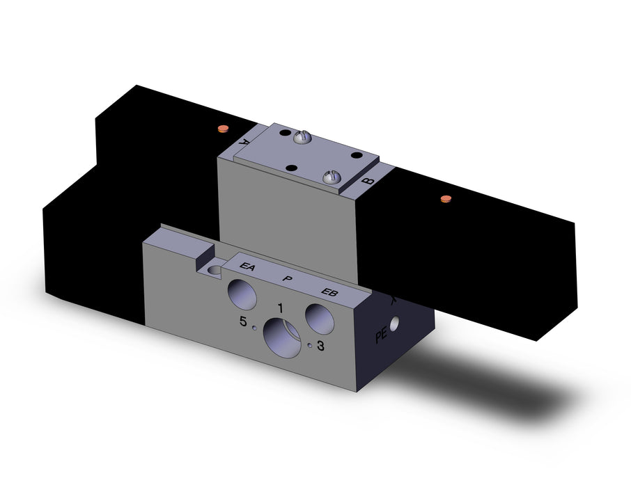 VFR2500-3FA-02T Valve, 5 Port Solenoid
