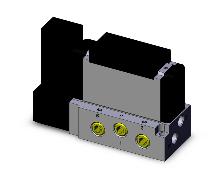 VFR3100-3F-B02T Valve, 5 Port Solenoid