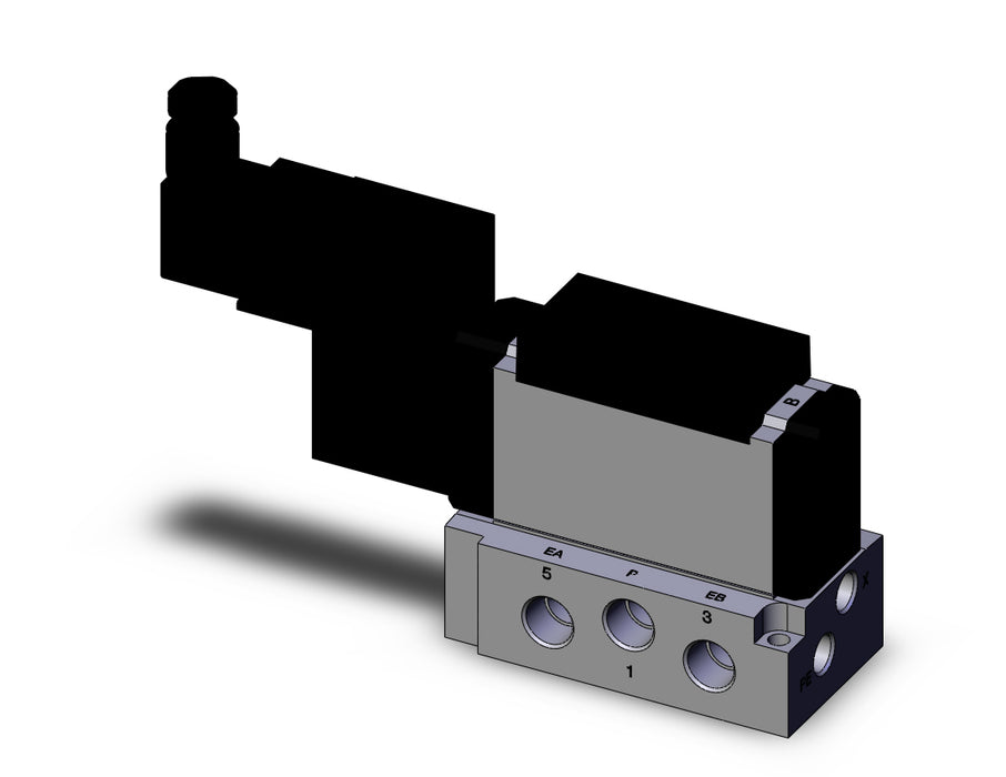 VFR3140-3DZ-02N VALVE, 2POS/SGL, NON PLUG-IN