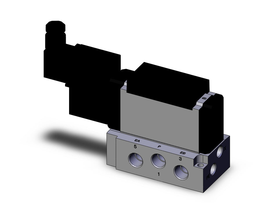 VFR3140-5D-02N VALVE, 2POS/SGL, NON PLUG-IN