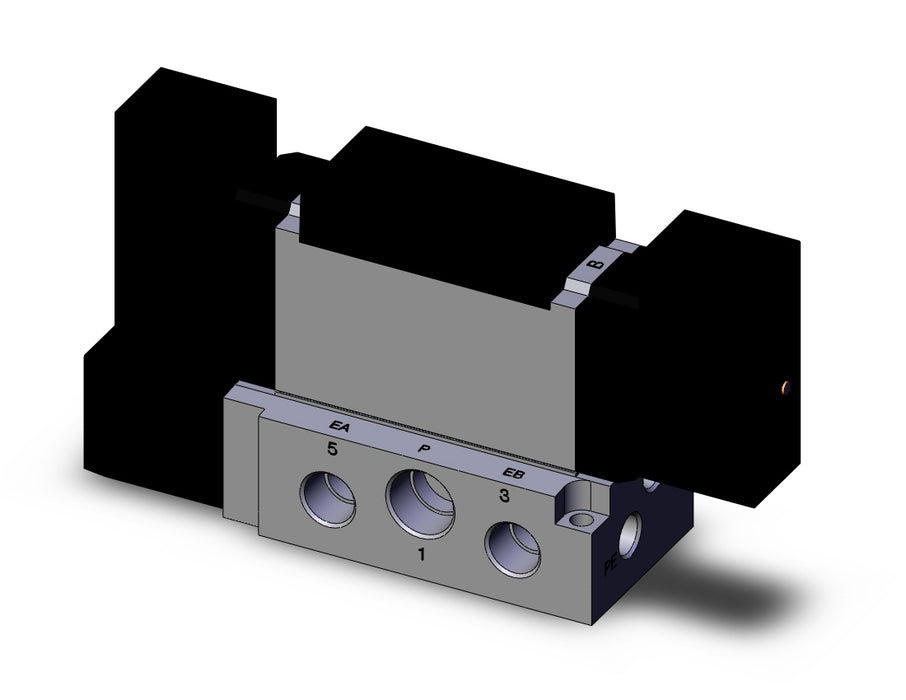 VFR3200-3FZA-03 VALVE DBL PLUG-IN BASE MOUNT