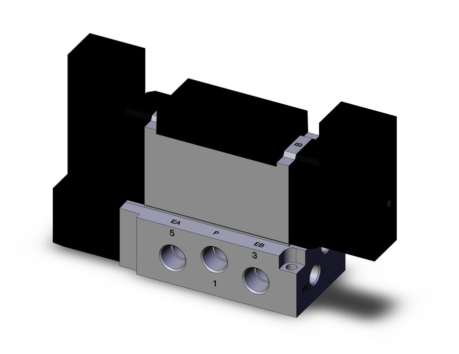 VFR3201-5FZ-02T VALVE DBL PLUG-IN BASE MOUNT