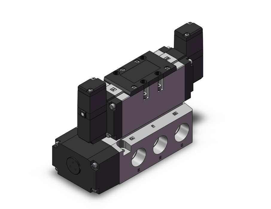 VFR5500-5F-06 VALVE DBL PLUGIN BASE MOUNT
